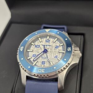 Far & Swit Northsider Diver Blue and Silver Men's Watch